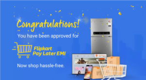 Flipkart Pay Later EMI option not showing -Solved