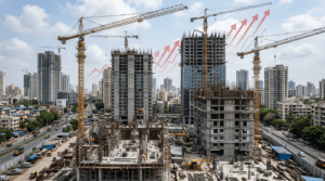 construction cost increase in India 2026
