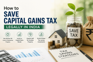 How to Save Capital Gains Tax Legally in India
