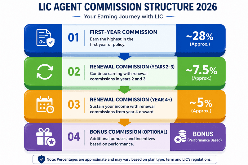 LIC Agent Commission Structure 2026
